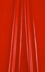Smooth Pouch - T Back Thong Swimsuit in Gloss Red Stretch Vinyl, Front View; Smooth Pouch - T Back Thong Swimsuit in Gloss Red Stretch Vinyl, Rear View; Smooth