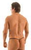 Mens Stuffit Pouch G String Swimsuit - Mesh