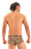 Mens Low Square Cut Swim Trunks - Prints