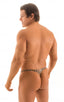 Mens Classic T Back Thong - Prints