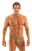 Mens Classic T Back Thong - Prints