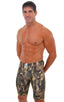 Competition Swim-Dive Jammers in Camo, Front View; Competition Swim-Dive Jammers in Camo, Front Alternative; Competition Swim-Dive Jammers in Camo, Rear View; S