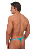 Exotic Dancer Flopper Thong in Metallic Mystique Hawaii-Mint (PROLining), Front View; Exotic Dancer Flopper Thong in Metallic Mystique Hawaii-Mint (PROLining),