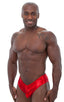Hot Pants - Sexy Short Shorts in Mystique Volcano Red, Front View; Hot Pants - Sexy Short Shorts in Mystique Volcano Red, Rear View; Special Order Notice; Hot P