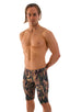 Lycra Bike Length Shorts in Camo, Front View; Lycra Bike Length Shorts in Camo, Rear View; Special Order Notice; Lycra Bike Length Shorts in Camo Fabric