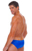 Riviera Swim Suit Brief in Wet Look Royal Blue, Front View; Riviera Swim Suit Brief in Wet Look Royal Blue 3; Riviera Swim Suit Brief in Wet Look Royal Blue, Re