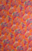 swimwear tan through stretch fabric floral fern print orange raspberry white turquoise; Orange Jungle Tan Through 2; Orange Jungle Tan Through 3; Orange Jungl