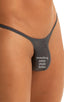 most popular mens sexy micro string bikini swimsuit by skinz swimwear in sheer Shadow Peep Show 1; Sunseeker Micro Pouch Half Back Bikini in Shadow Peep Show 2;