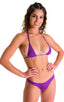 Low T Back Thong Bottom in ThinSKINZ Grape, Front View; Low T Back Thong Bottom in ThinSKINZ Grape, Rear Alternative; Low T Back Thong Bottom in ThinSKINZ Grape