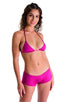 Boy Cut Swim Shorts in Magenta, Front View; Boy Cut Swim Shorts in Magenta, Rear View; Boy Cut Swim Shorts in Magenta, Front Alternative; Special Order Notice;