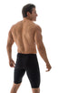 Competition Swim-Dive Jammers in Black, Front Alternative; Competition Swim-Dive Jammers in Black, Rear View; Competition Swim-Dive Jammers in Black, Front View