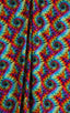 womens sleeveless flare dress sexy swimsuit beach tiki bar cover up in classic tie dye; Cover Up Mini Dress in Classic Tie Dye, Rear View; Special Order Notice;