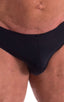 Classic Physique Posing Trunks in Black, Front View; Classic Physique Posing Trunks in Black, Rear View; Classic Physique Posing Trunks in Black, Front Alternat