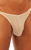 Fitted Bikini Bathing Suit in Semi SHEER Nude PowerNet, Front View; Fitted Bikini Bathing Suit in Semi SHEER Nude Athletic Mesh 2; Fitted Bikini Bathing Suit in