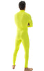 Full Bodysuit Suit for men in Chartreuse 1; Full Bodysuit Suit for men in Chartreuse, Rear View; Full Bodysuit Suit for men in Chartreuse, Front View; Special O