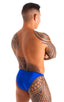 Mens Classic Brazilian Bikini Swimsuit in Imperial Blue 1; Mens Classic Brazilian Bikini Swimsuit in Imperial Blue 2; Mens Classic Brazilian Bikini Swimsuit in