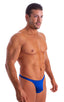 mens swimwear classic t back thong swimsuit in Imperial Blue; T Back Thong Swimsuit in Imperial Blue 2; T Back Thong Swimsuit in Imperial Blue 3; T Back Thong S