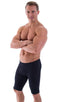 Lycra Bike Length Shorts in Semi Sheer Black Powernet 1; Lycra Bike Length Shorts in Semi Sheer Black Powernet 3; Special Order Notice; Lycra Bike Length Shorts