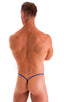 mens sexy g string swimsuit micro thong swimwear in Imperial Blue; Y Back G String Thong in Imperial Blue 2; Y Back G String Thong in Imperial Blue 3; Y Back G