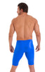 Lycra Bike Length Shorts in Wet Look Royal Blue 1; Lycra Bike Length Shorts in Wet Look Royal Blue 2; Lycra Bike Length Shorts in Wet Look Royal Blue 3; Lycra B