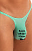 Mens Micro String Bikini Swimsuit in ThinSkinz Mint 1; Mens Micro String Bikini Swimsuit in ThinSkinz Mint 2; Mens Micro String Bikini Swimsuit in ThinSkinz Min