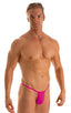 mens sexy g string swimsuit micro thong skinz swimwear in Fuchsia neon pink; Smooth Front Bikini in Fuchsia 2; Smooth Front Bikini in Fuchsia 3; Smooth Front Bi
