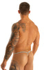 mens micro g string sexy swimsuit bikini in best seller skinz swimwear in sheer Artic Camo ; Stuffit Pouch G String Swimsuit in Super ThinSKINZ Artic Camo 2; St