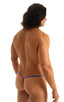 mens y back thong swimsuit g string bikini skinz swimwear in Tahitian Aqua Magenta; Y Back G String Thong in Tahitian Aqua-Magenta 2; Y Back G String Thong in T