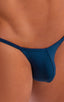 mens micro pouch bikini swimsuit with tiny puckered butt in Cobalt; Micro Pouch - Puckered Back - Rio Bikini in Cobalt 2; Micro Pouch - Puckered Back - Rio Biki