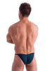 mens micro pouch bikini swimsuit with tiny puckered butt in Cobalt; Micro Pouch - Puckered Back - Rio Bikini in Cobalt 2; Micro Pouch - Puckered Back - Rio Biki