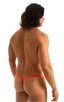 mens y back thong swimsuit g string bikini skinz swimwear in Blazing Orange; Y Back G String Thong in Blazing Orange 2; Y Back G String Thong in Blazing Orange