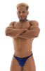 Smooth Front Bikini in Navy Blue, Front View; Smooth Front Bikini in Navy Blue, Rear View; Smooth Front Bikini in Navy Blue, Front Alternative; Special Order No