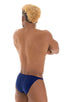 Smooth Front Bikini in Navy Blue, Front View; Smooth Front Bikini in Navy Blue, Rear View; Smooth Front Bikini in Navy Blue, Front Alternative; Special Order No