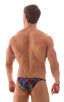 mens seamless skimpy bikini swimsuit half back skinz swimwear in Tan Through RaveUp, Front View; Rio Tanning Bikini Swimsuit in Tan Through RaveUp, Rear View; R