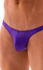 mens sexy bikini fitted pouch scrunchie rear in imperial purple; Fitted Pouch Puckered Back Bikini in Imperial Purple 2; Posing Suit - Fitted Pouch - Puckered B