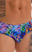 Pouch Brief Swimsuit in Illumine, Front View; Pouch Brief Swimsuit in Illumine, Rear View; Pouch Brief Swimsuit in Illumine, Front Alternative; Special Order No