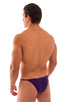 mens best seller sexy bikini swimsuit skinz swimwear in Royal Purple; Super Low Brazilian Bikini in Royal Purple 2; Super Low Brazilian Bikini in Royal Purple 4