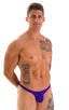 mens sexy bikini swimsuit royal purple skinz swimwear cheekini; Tanga Cheekini Bikini in Royal Purple 2; Tanga Cheekini Bikini in Royal Purple 3; Tanga Cheekini