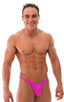 Fitted Pouch - Puckered Back - in Fuchsia 1; Fitted Pouch - Puckered Back - in Fuchsia 2; Fitted Pouch - Puckered Back - in Fuchsia 3; Fitted Pouch - Puckered B