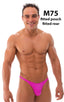 Fitted Pouch - Puckered Back - in Fuchsia 1; Fitted Pouch - Puckered Back - in Fuchsia 2; Fitted Pouch - Puckered Back - in Fuchsia 3; Fitted Pouch - Puckered B