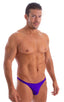 mens half back bikini swimsuit tanning skinz bikini swimwear in royal purple; Rio Tanning Bikini Swimsuit in Royal Purple 2; Rio Tanning Bikini Swimsuit in Roya
