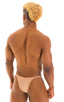 Sunseeker2 Tanning Swimsuit in Super ThinSKINZ Nude, Front View; Sunseeker2 Tanning Swimsuit in Super ThinSKINZ Nude, Rear View; Sunseeker2 Tanning Swimsuit in