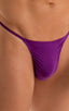 Y Back G String Thong in ThinSkinz Grape, Front View; Y Back G String Thong in ThinSkinz Grape, Rear View; Y Back G String Thong in ThinSkinz Grape, Front Alter