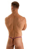 Y Back G String Thong in ThinSkinz Grape, Front View; Y Back G String Thong in ThinSkinz Grape, Rear View; Y Back G String Thong in ThinSkinz Grape, Front Alter
