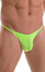 Sunseeker2 Tanning Swimsuit in ThinSKINZ Neon Lime, Front View; Sunseeker2 Tanning Swimsuit in ThinSKINZ Neon Lime, Rear View; Sunseeker2 Tanning Swimsuit in Th