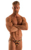 mens imternational male bikini swimsuit brief skinz speedo swimwear in sheer Wild Tiger; Bikini Brief Swimsuit in Super ThinSKINZ Wild Tiger 2; Bikini Brief Swi