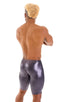 Lycra Bike Length Shorts in Ice Karma Nero, Front View; Lycra Bike Length Shorts in Ice Karma Nero, Rear View; Lycra Bike Length Shorts in Black Ice 4; Special