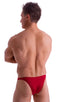 mens sexy ruby red bikini swimsuit skinz swimwear; Rio Tanning Bikini Swimsuit in Ruby Red 2; Rio Tanning Bikini Swimsuit in Ruby Red 3; Rio Tanning Bikini Swim