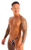 Mens Micro String Bikini Swimsuit in American Stars and Stripes .1; Mens Micro String Bikini Swimsuit in American Stars and Stripes .2; Mens Micro String Bikini