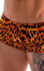 Fitted Pouch - Boxer - Swim Trunks in Golden Leopard 1; Fitted Pouch - Boxer - Swim Trunks in Golden Leopard 2; Fitted Pouch - Boxer - Swim Trunks in Golden Leo